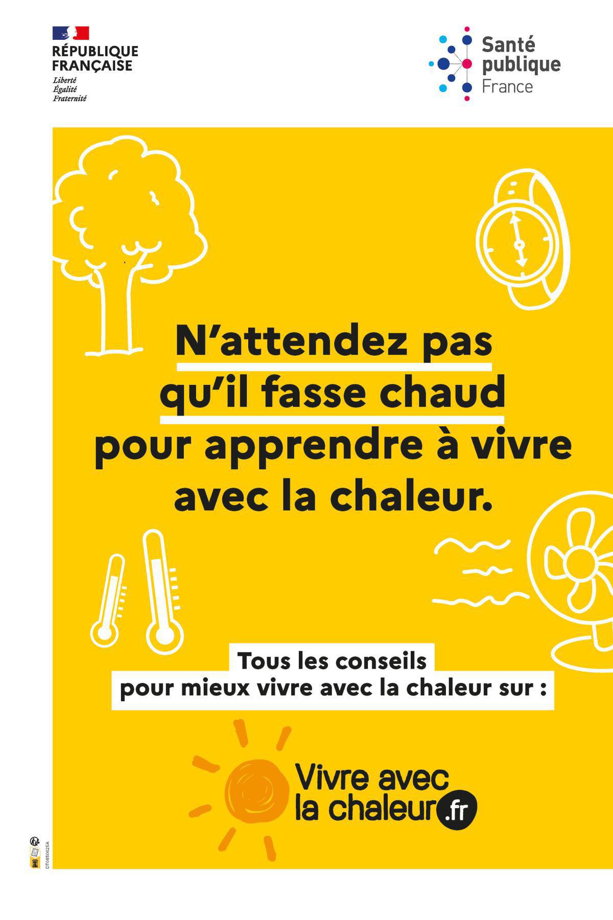 Précautions à prendre lors des fortes chaleurs