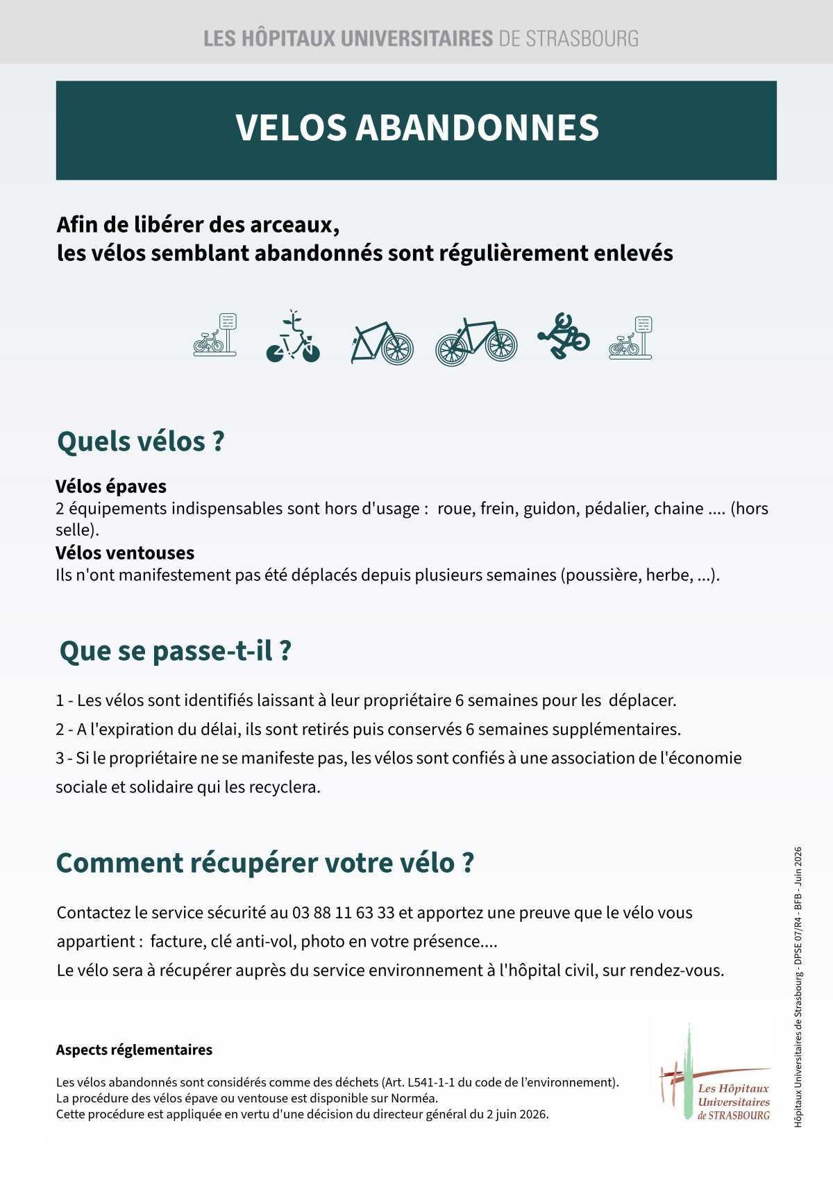 Vélos et trottinettes abandonnés : une campagne d'enlèvement à partir du 15 juillet 2026
