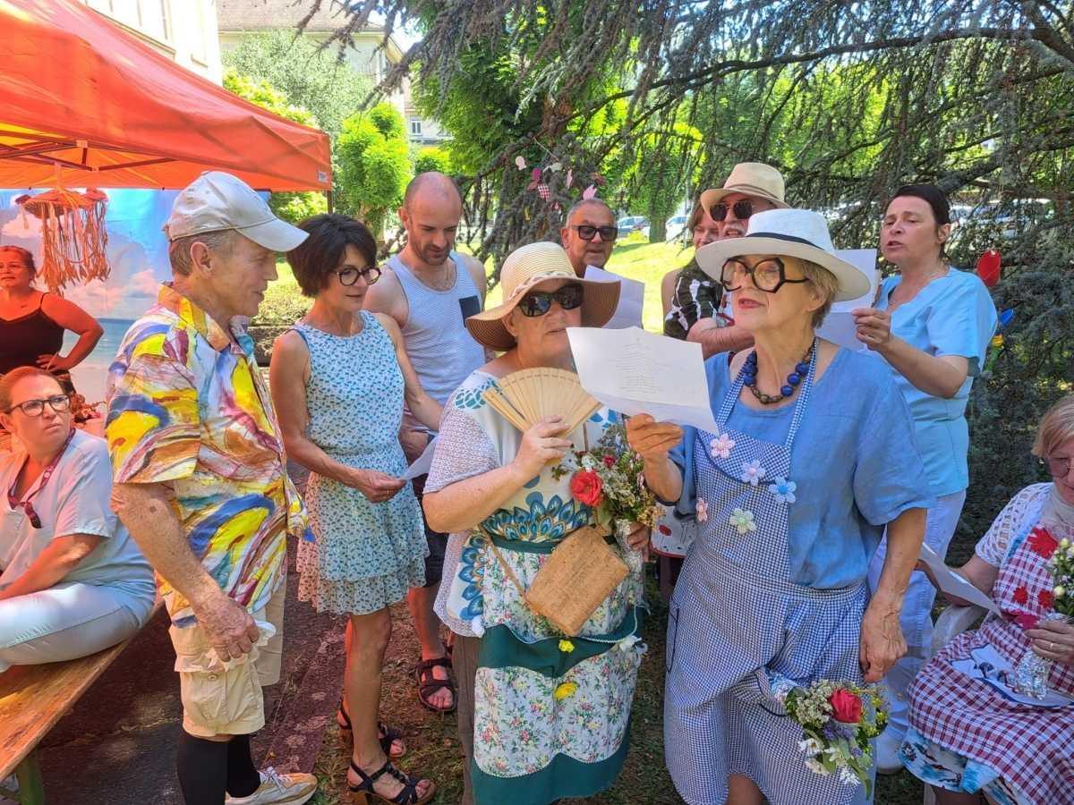 Fête de l'été à l'Unité de Soins Palliatifs des HUS