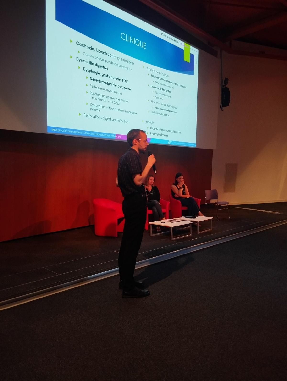 Retour sur le congrès de la Société française d'Erreurs innées du Métabolisme à Strasbourg
