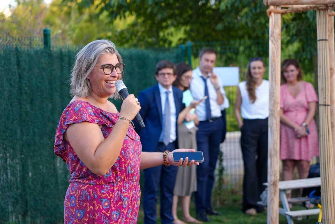 Inauguration de la crèche rénovée du site de Hautepierre