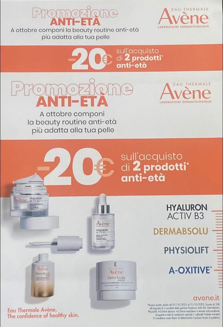 Promozione Avène antietà