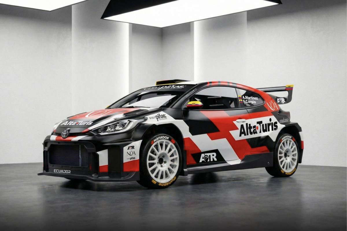 El ecuatoriano Alejandro Martínez pone el foco en el CERT - Rallycar El ecuatoriano Alejandro Martínez pone el foco en el CERT - Rallycar