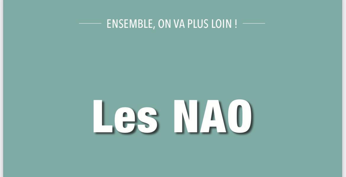 GMA : les NAO