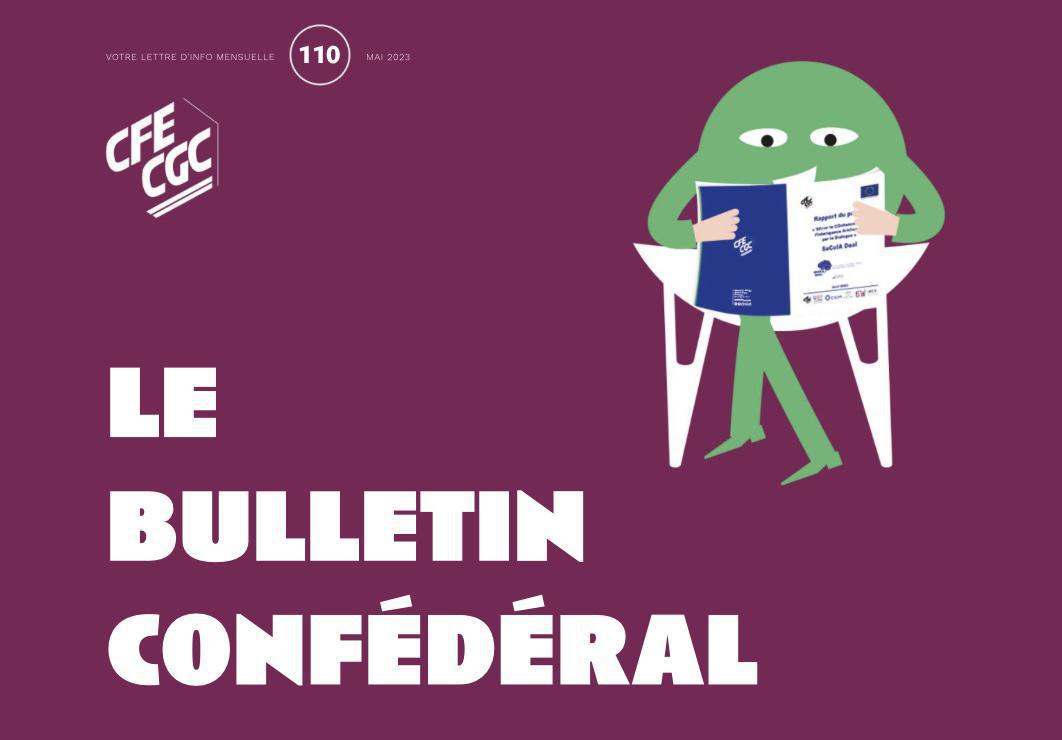 CFE-CGC : bulletin confédéral numéro 110