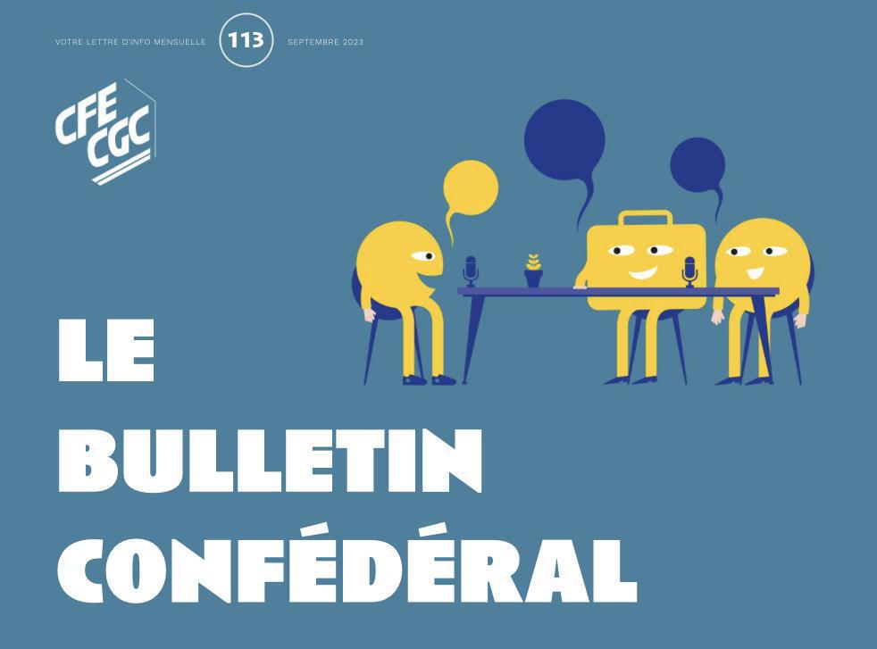 CFE-CGC : le bulletin confédéral numéro 113