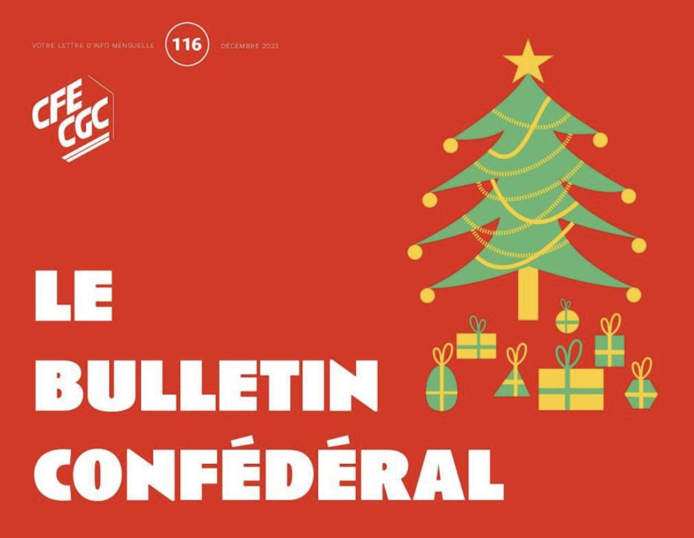 CFE-CGC : bulletin confédéral numéro 116