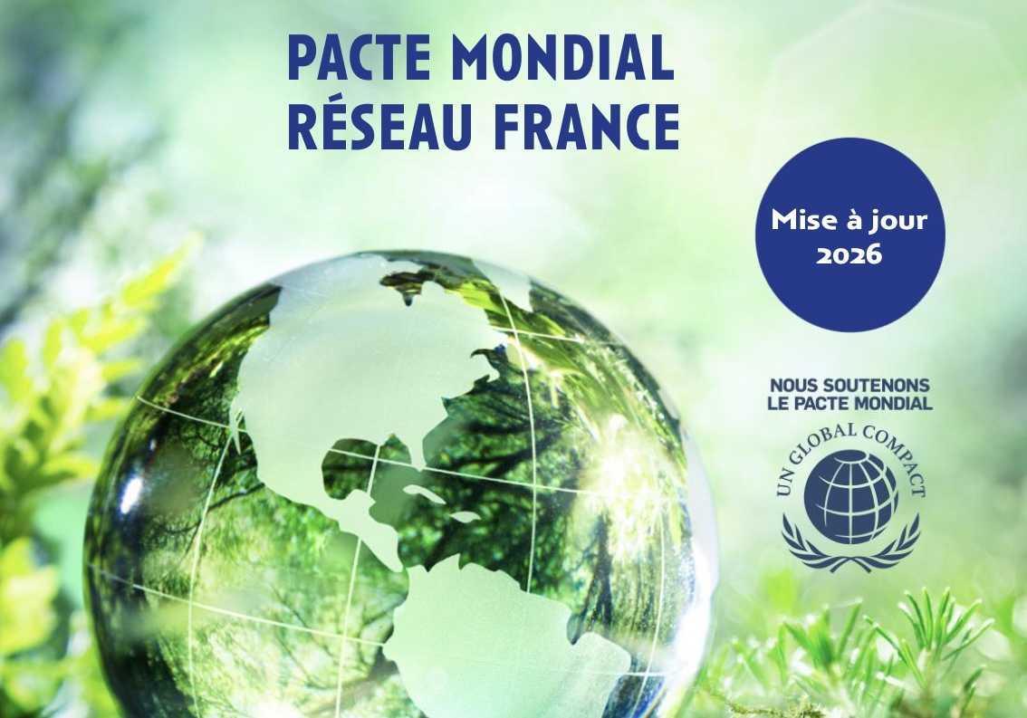 Communication on engagement : nous soutenons le pacte mondial