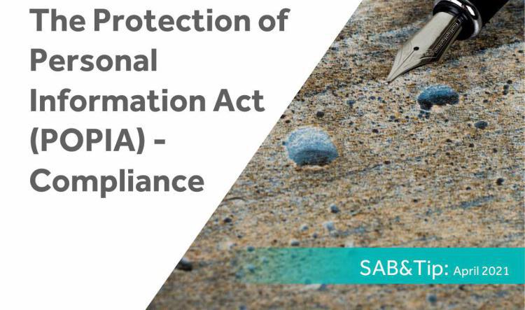  The Protection of Personal Information Act (Popia) – Compliance