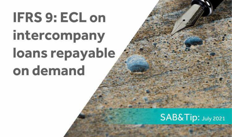 IFRS 9: ECL on intercompany loans repayable on demand