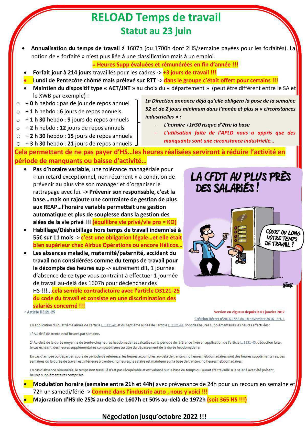 Actu de la Dété de Juillet