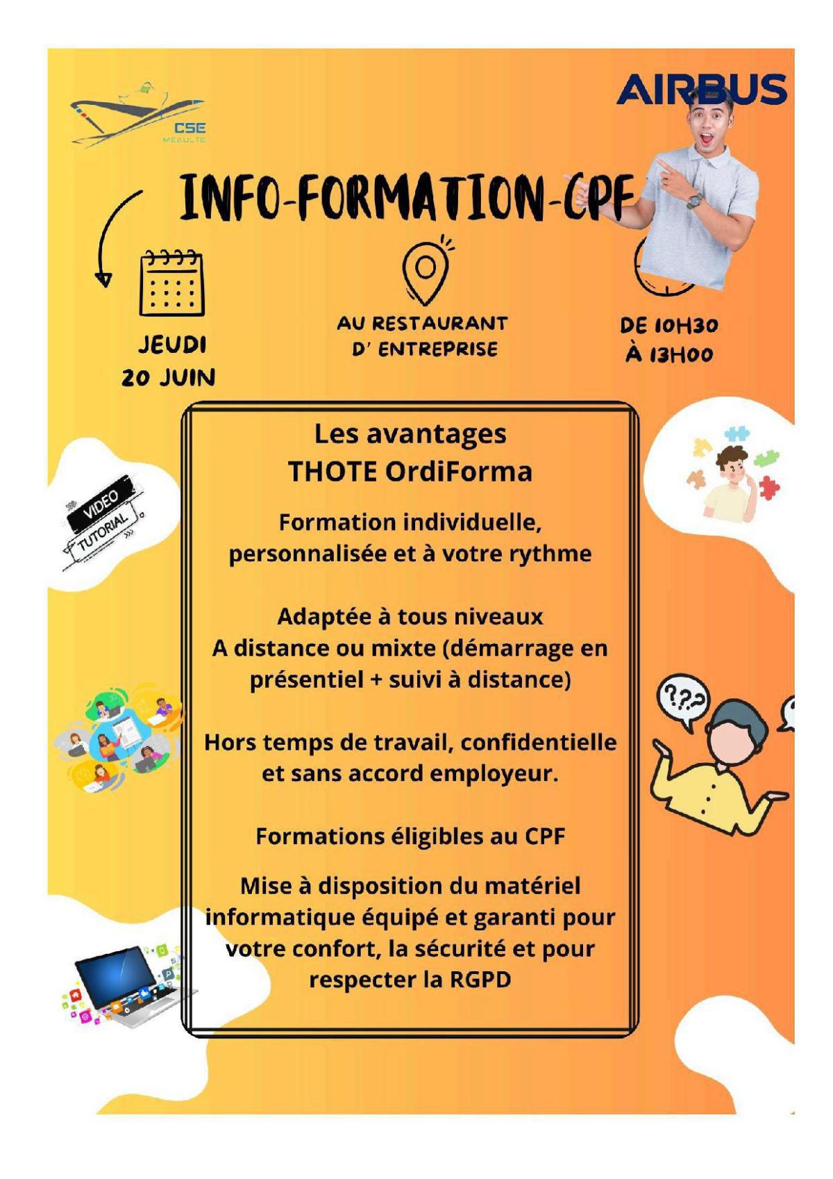 info CPF Thote ordiforma