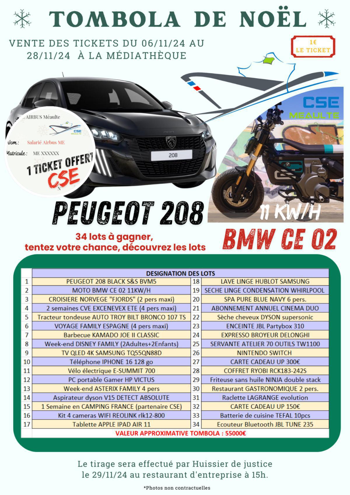 Tombola de Noël Tombola de Noël