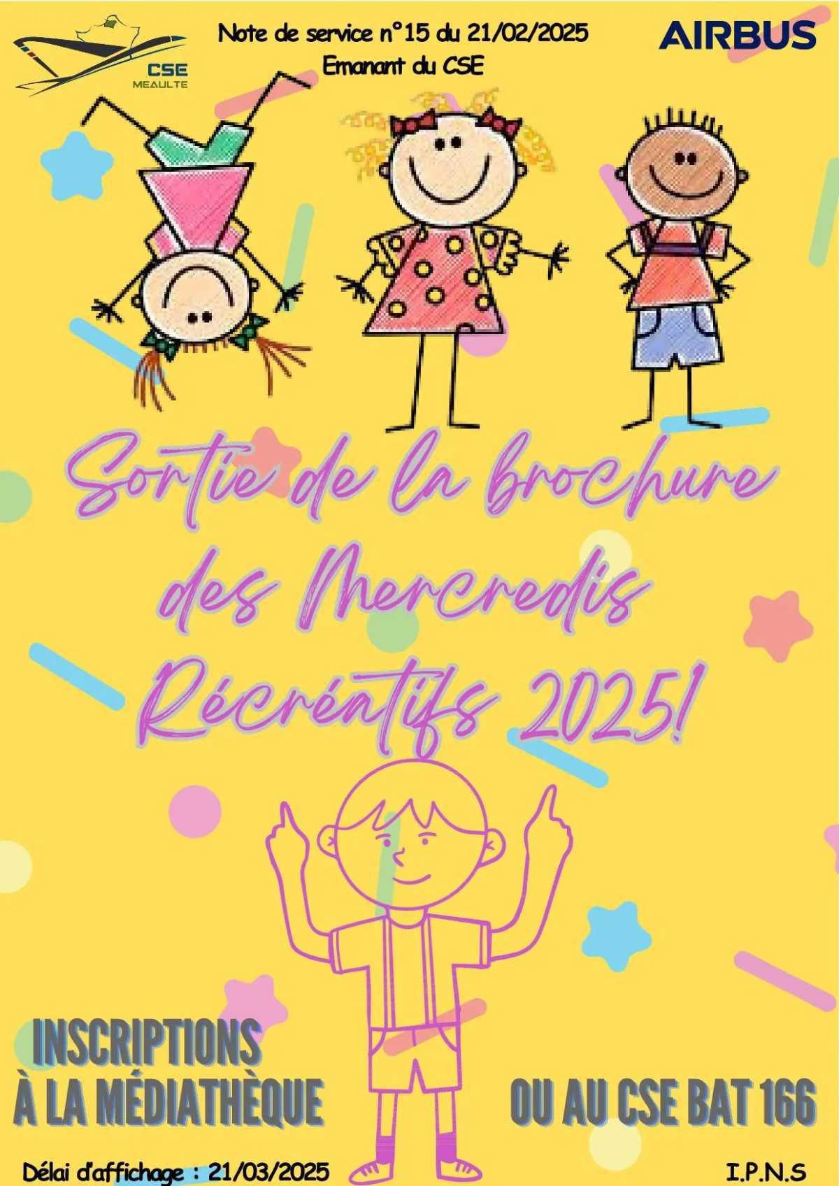 Catalogue Mercredis Récréatifs