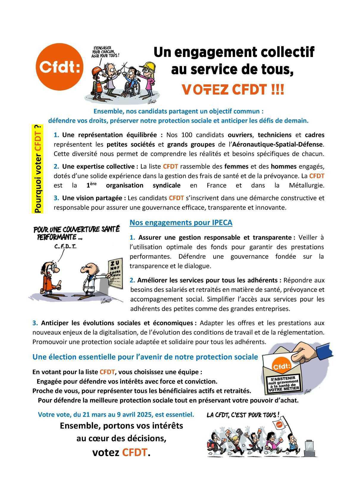 Elections IPECA, infos utiles