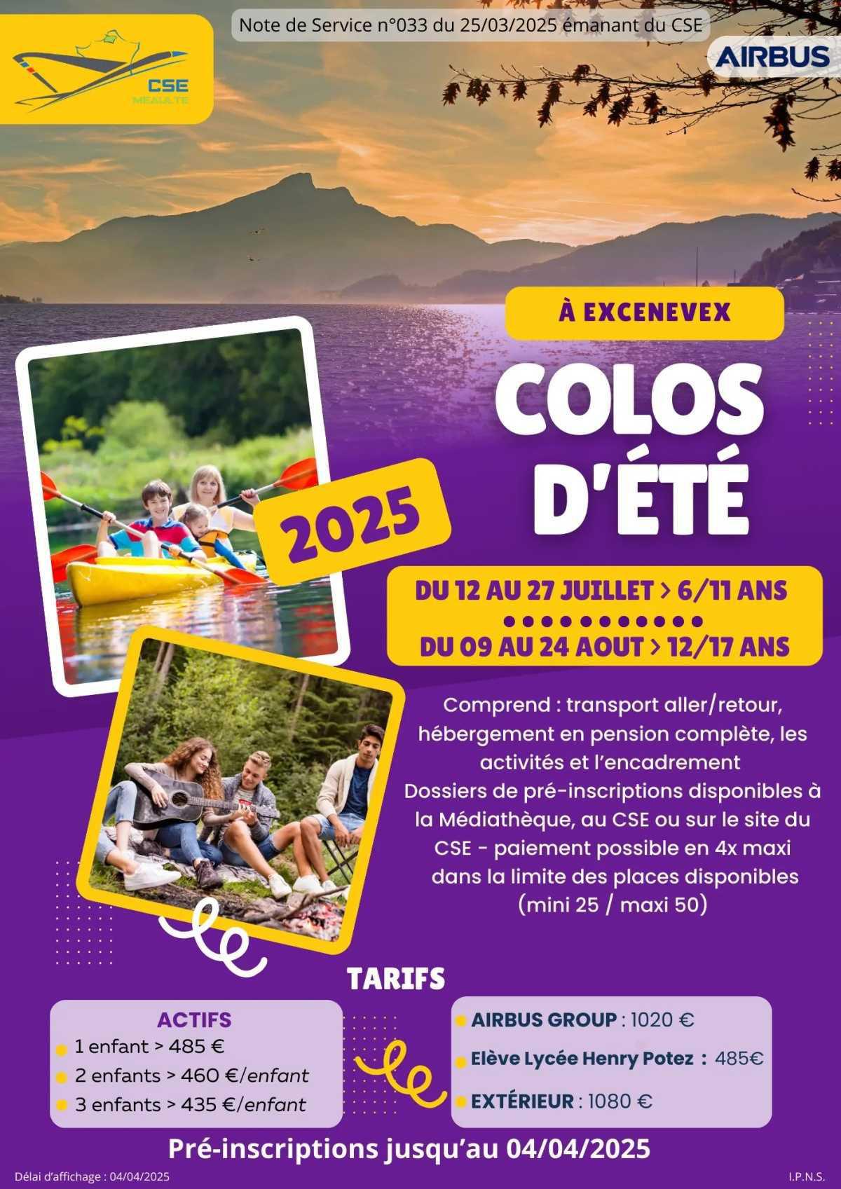 Colo d'été à Excenevex
