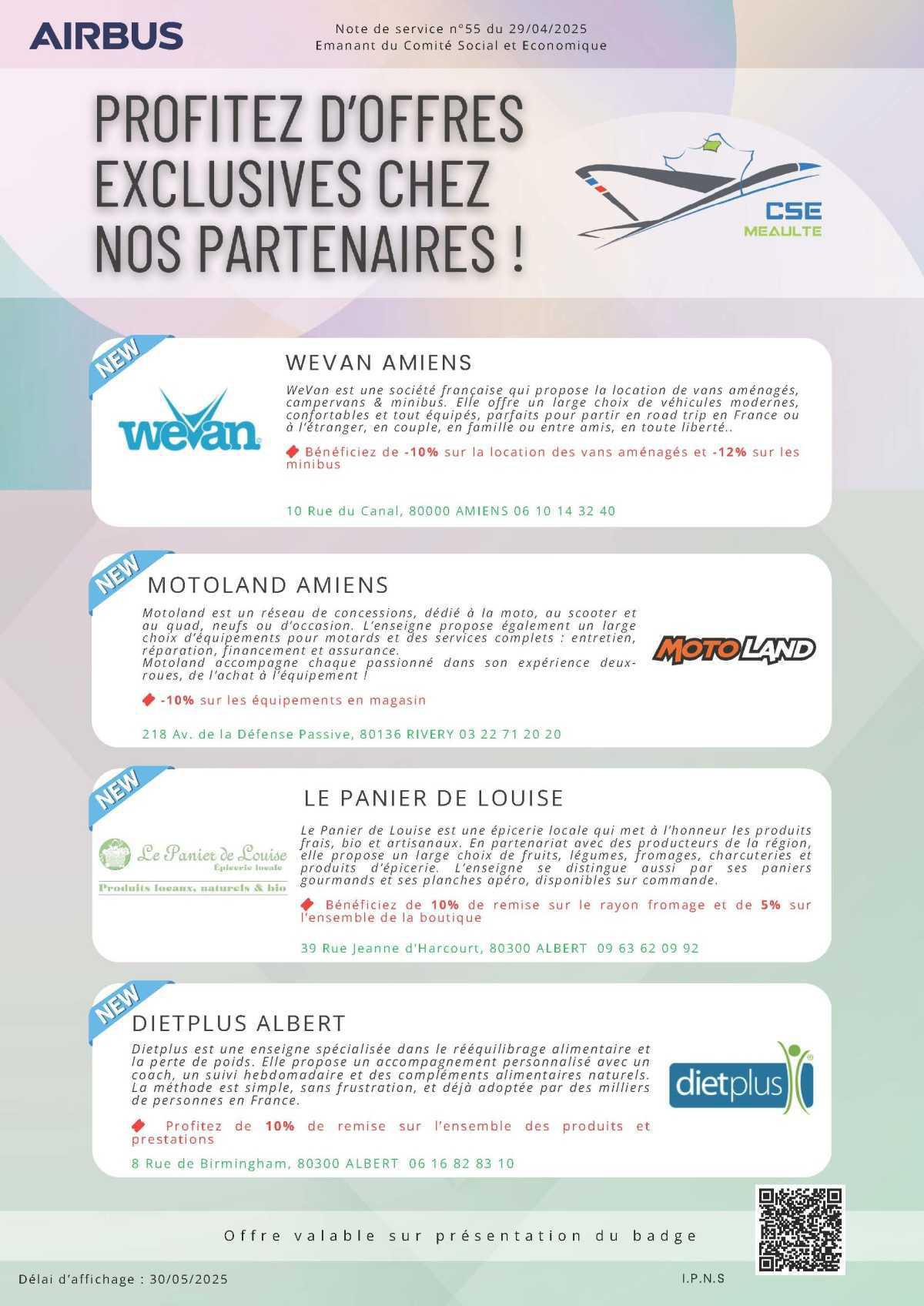 Partenaires CSE