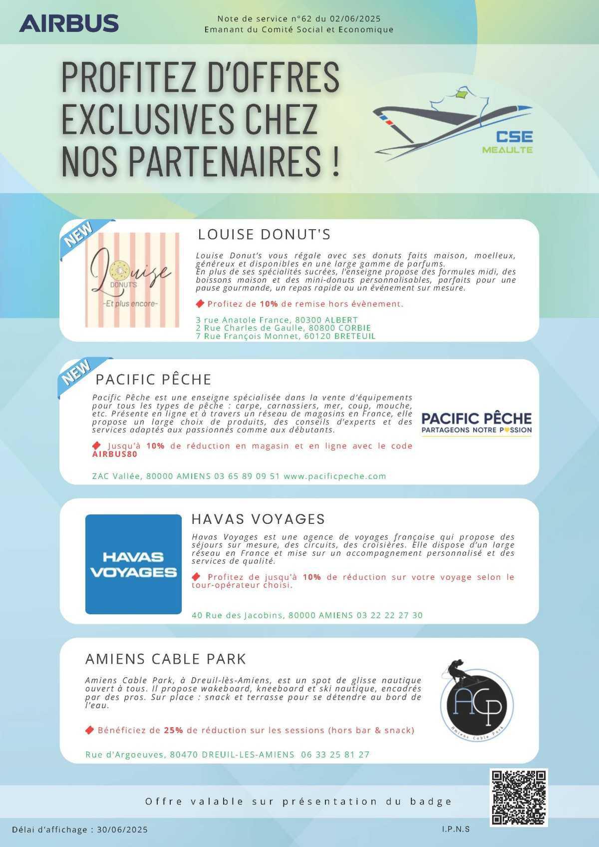 Partenaires Juin