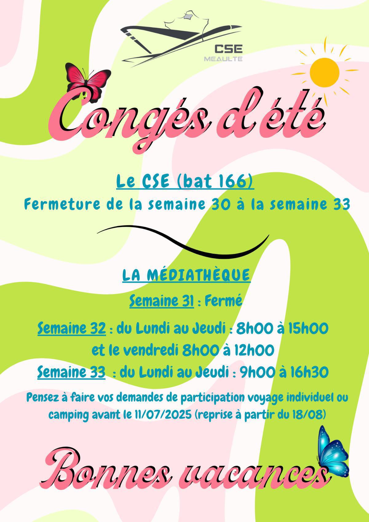 Fermeture CSE