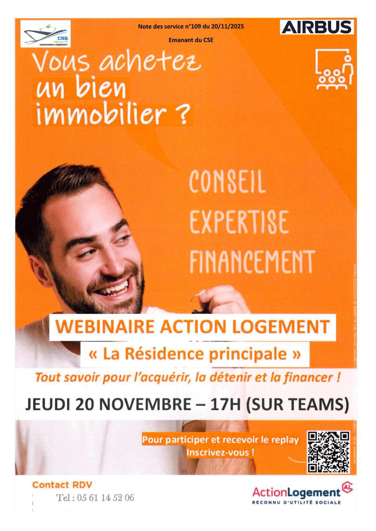 Wébinaire Action Logement