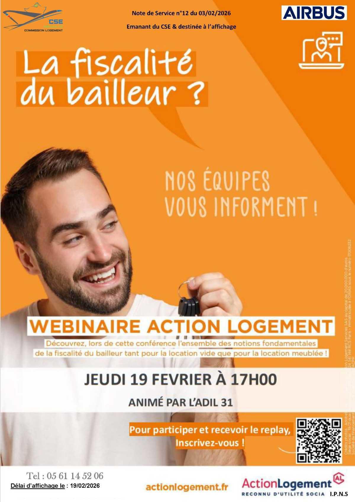 Webinaire "fiscalité du bailleur"