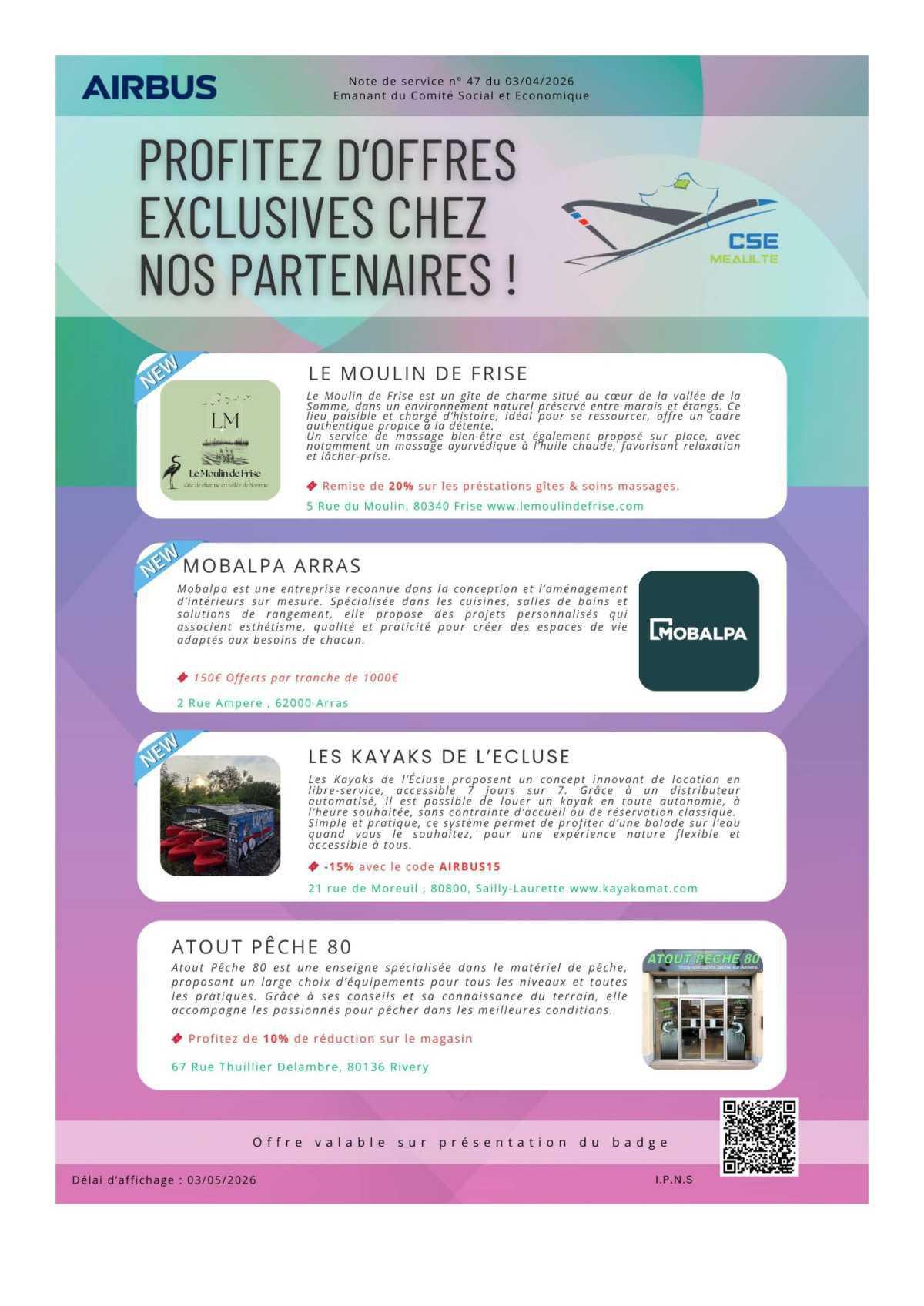 Partenaires CSE