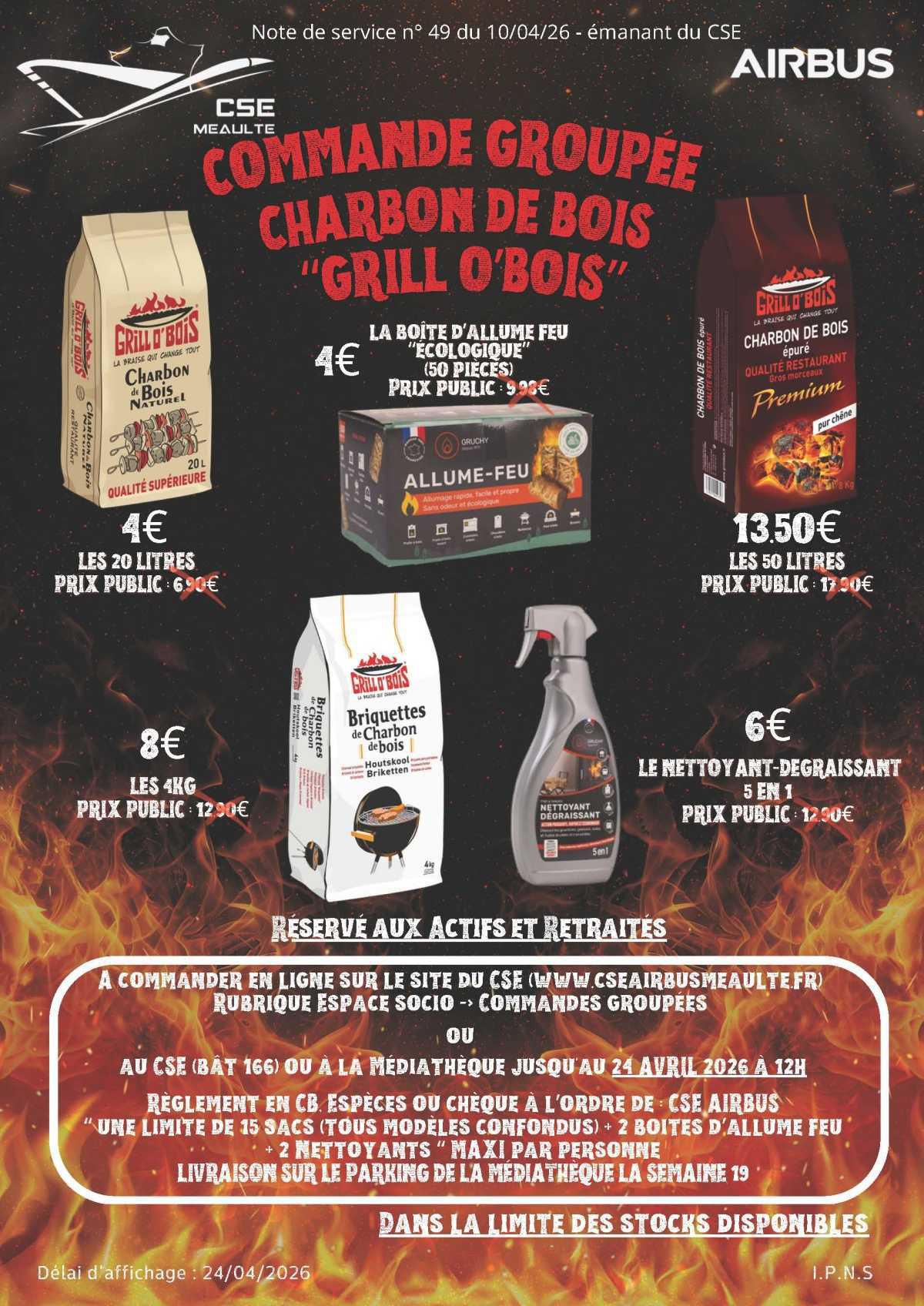 Commande Charbon