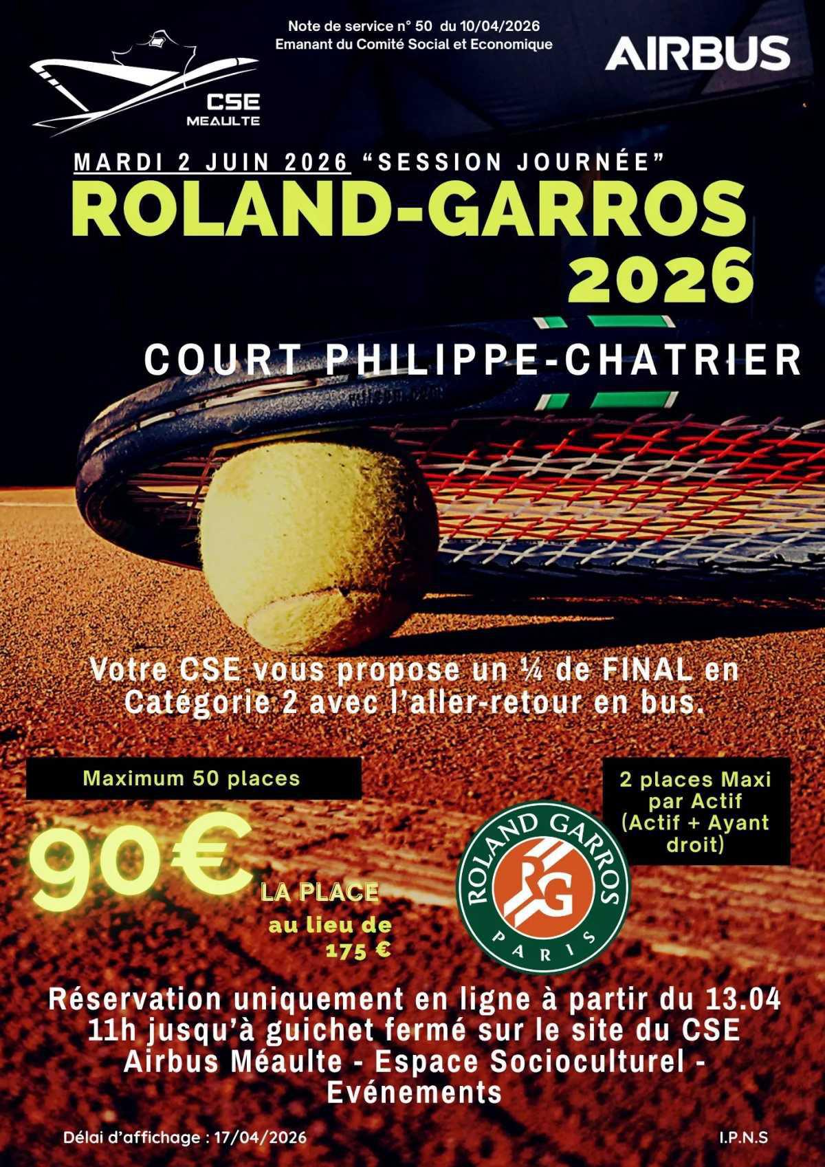Roland Garros 2026