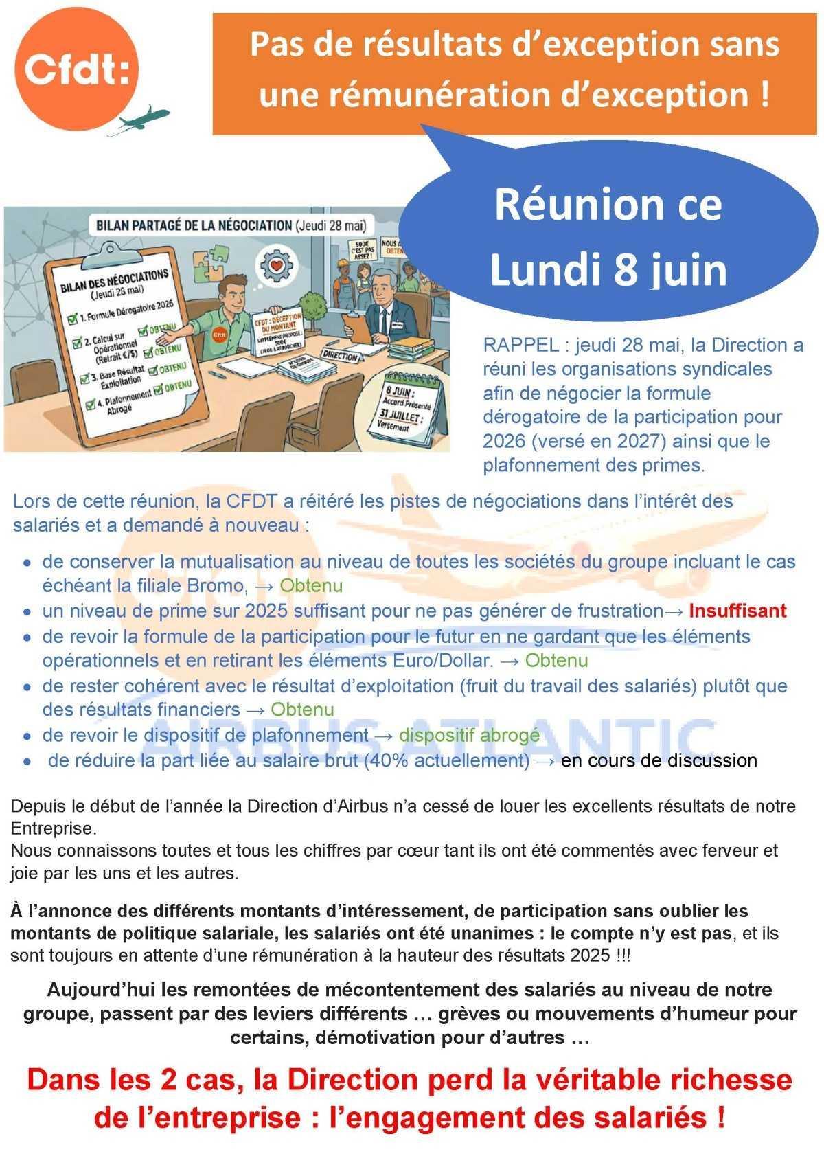 Pas de résultats d'exception sans une rémunération d'exception