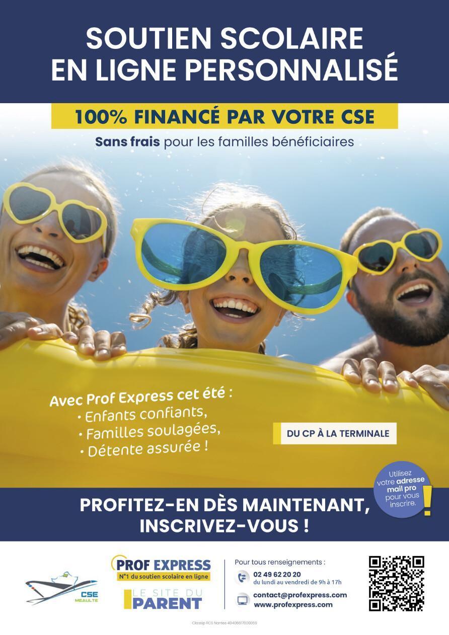 Prof Express été