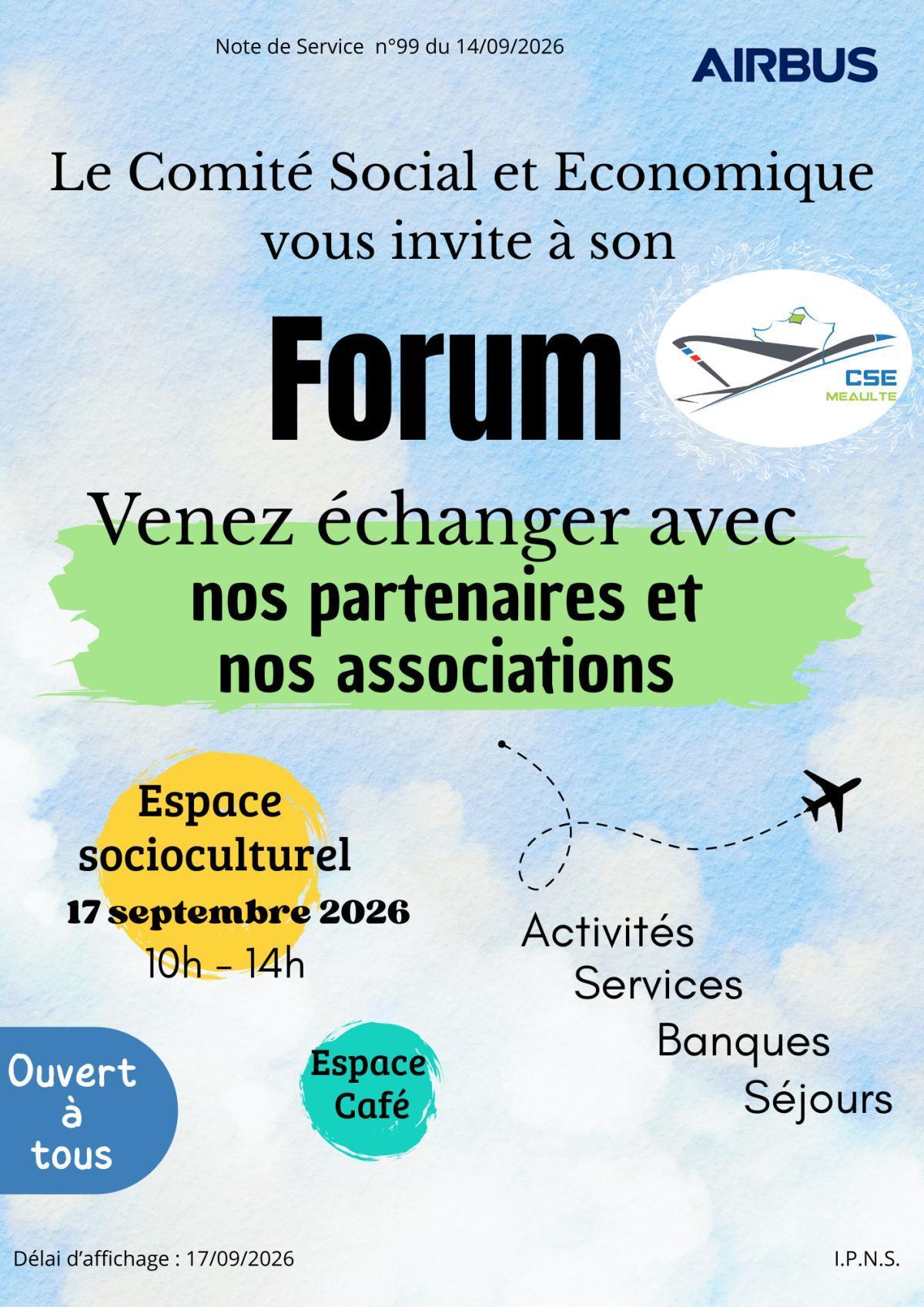 Forum du 17 septembre