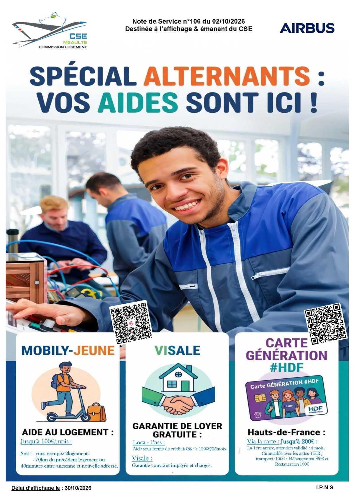 Aides Alternants