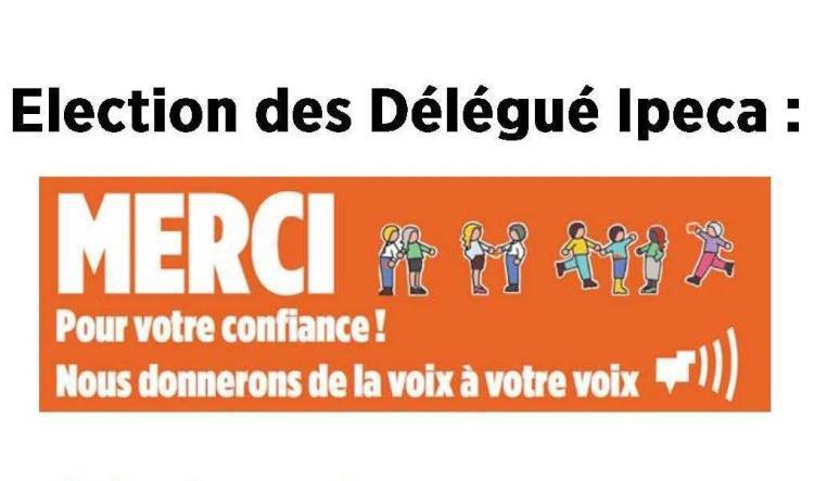 Ipeca, la CFDT vous remercie !!!