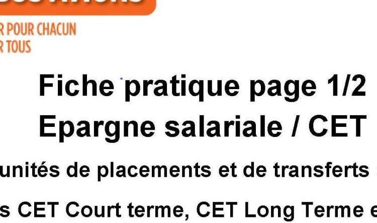 Epargne Salariale