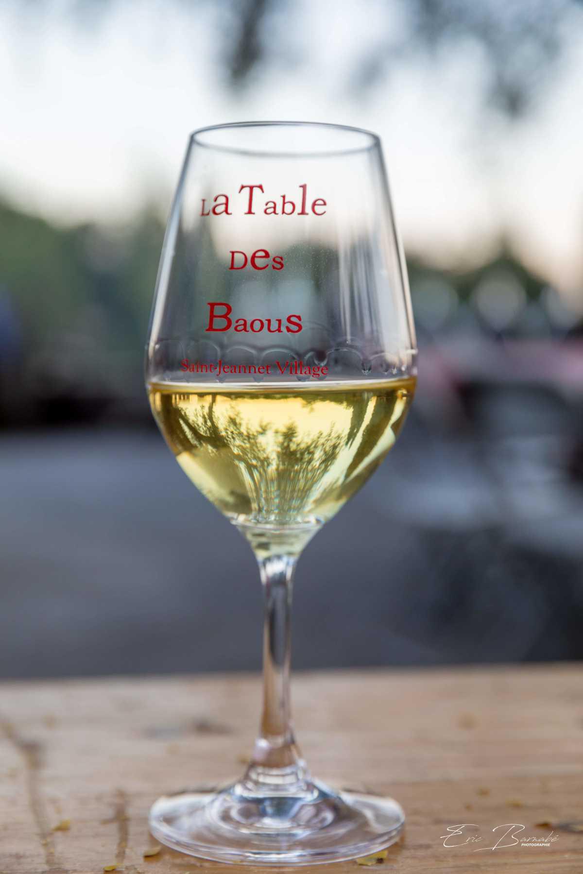 Carte des boissons