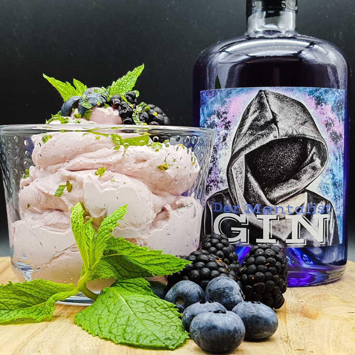 Käse und Gin