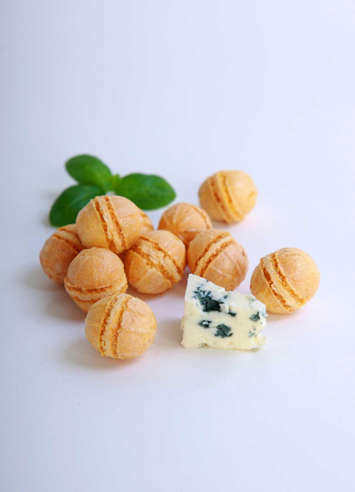 Käse Waffelbällchen