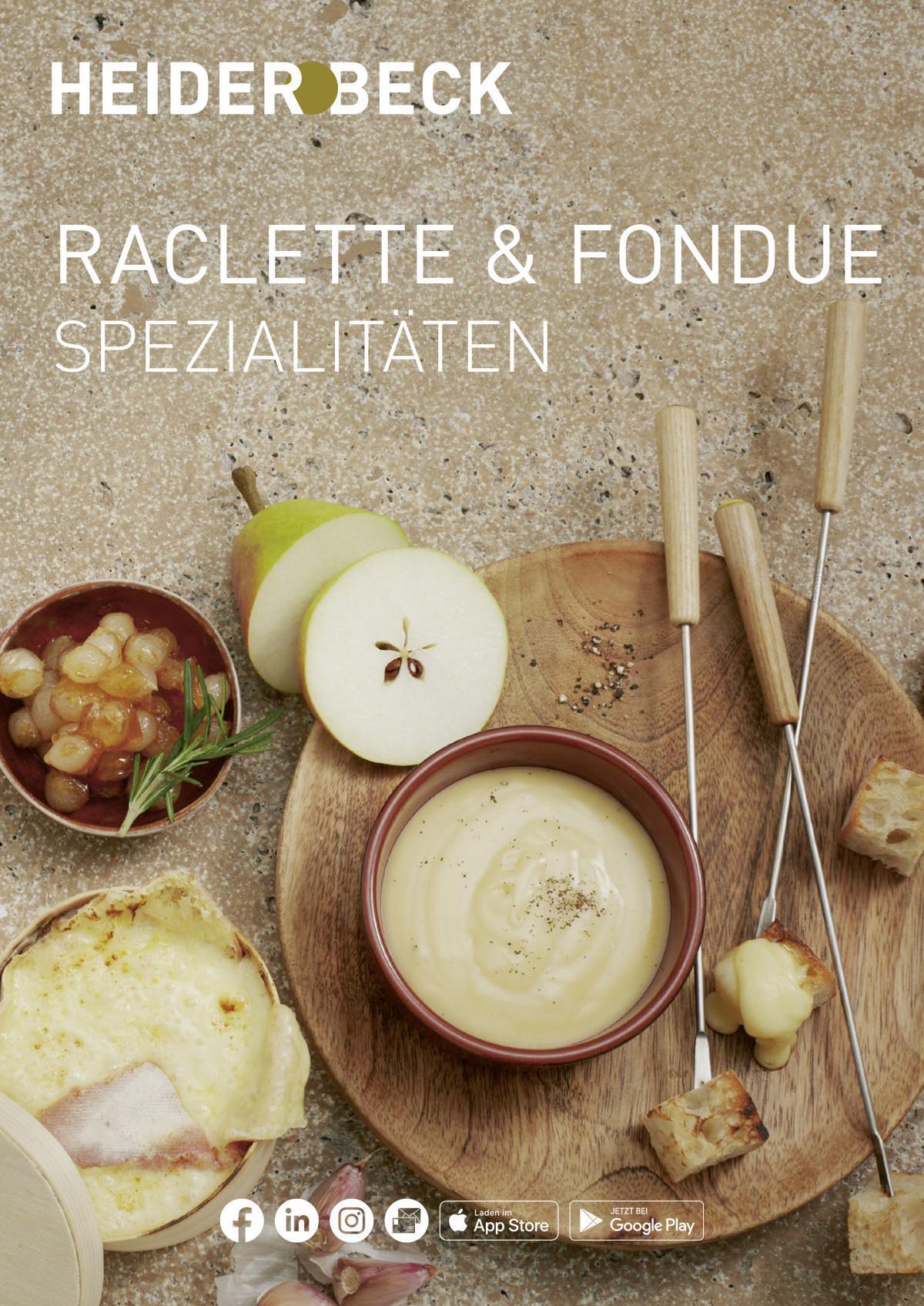 Raclette & Fondue Spezialitäten 