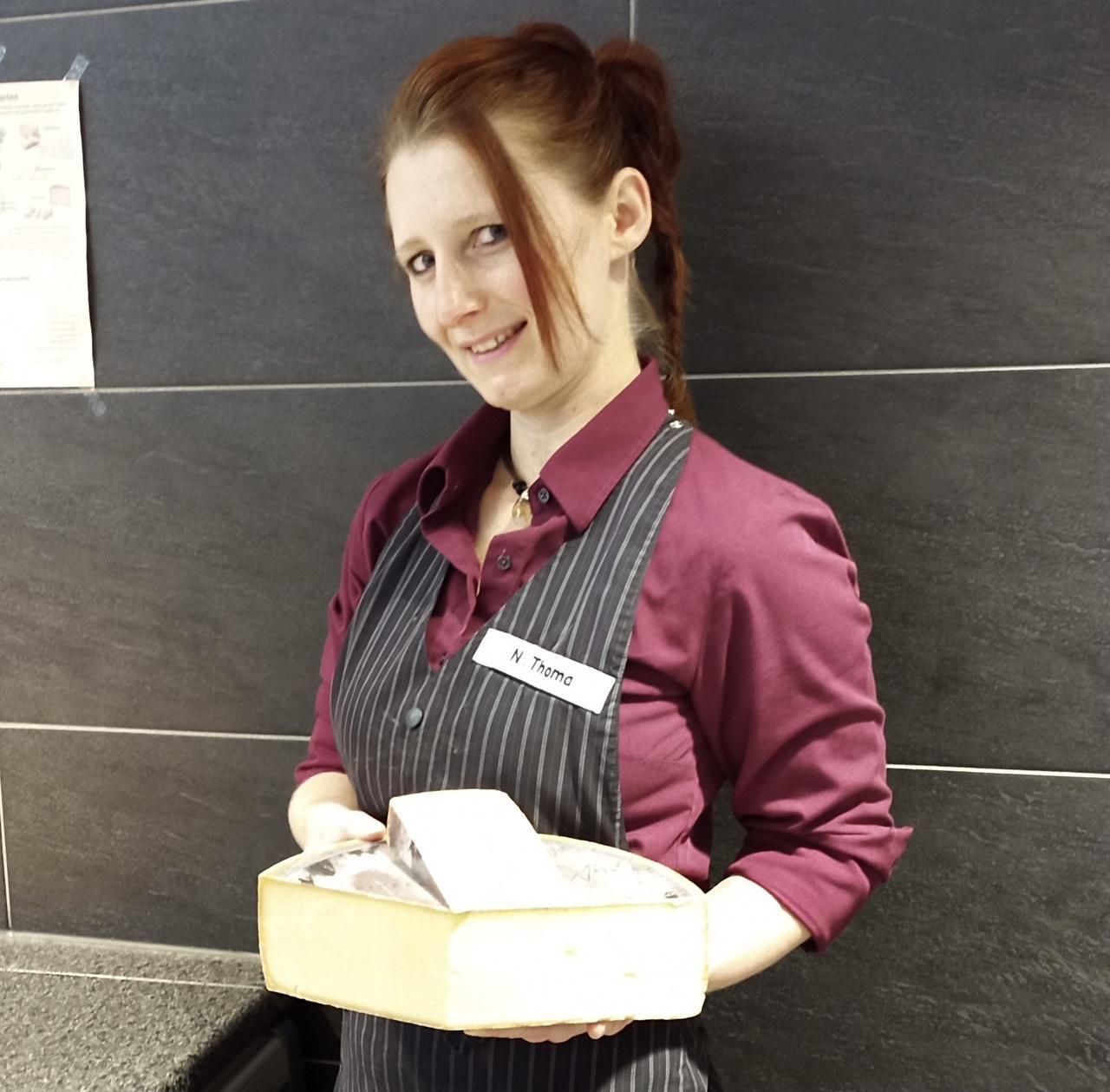 Nadja Thoma mit dem Gipfel Purist