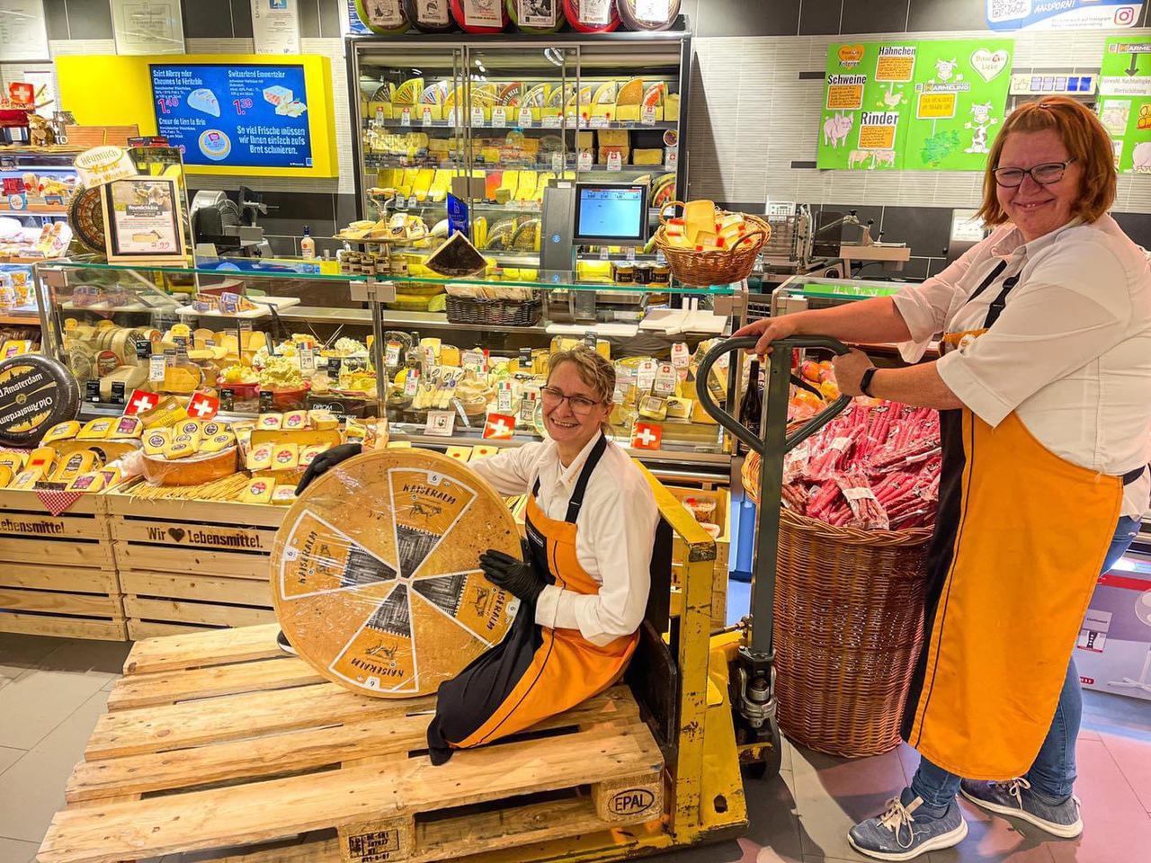 Der Kaiseralm Käse 🧀 in Aktion