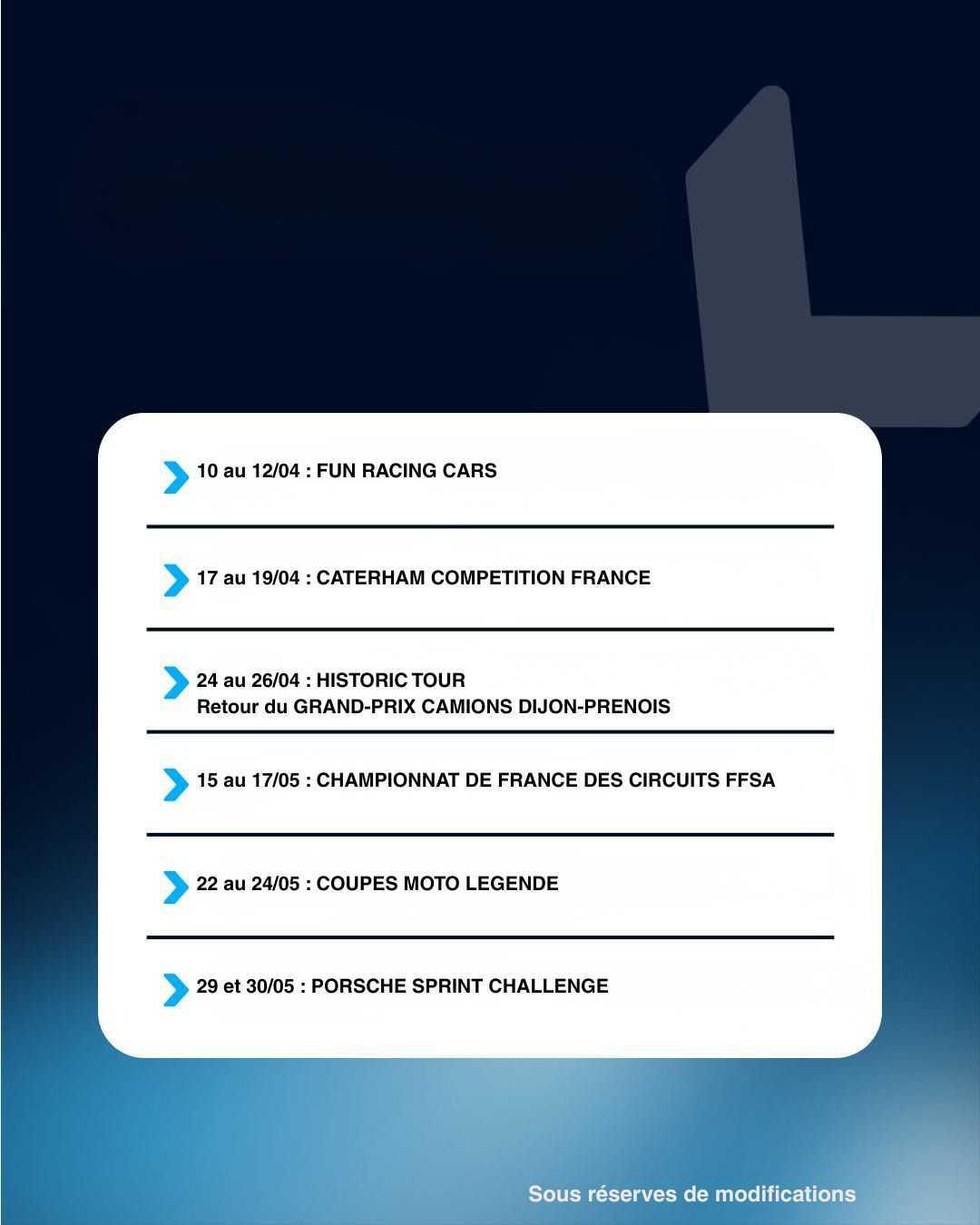 Le calendrier 2026 est désormais disponible !