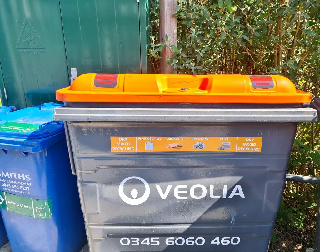 New Recycling Bins at Cardiff Marina