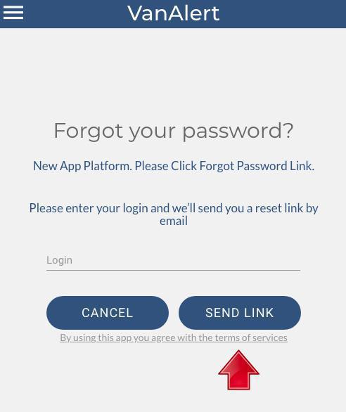 Update Your VanAlert App Update Your VanAlert App
