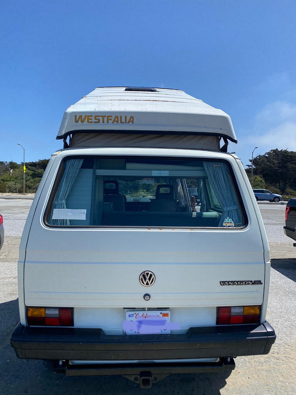 CA - San Francisco: 1988 Vanagon Westfalia Camper 