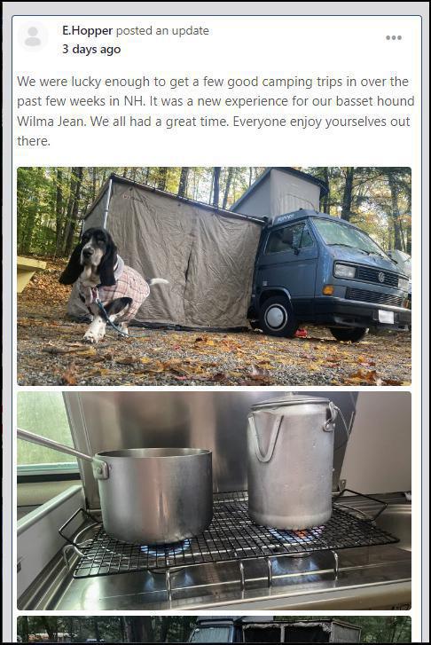 Van Alert Social Feature Van Alert Social Feature