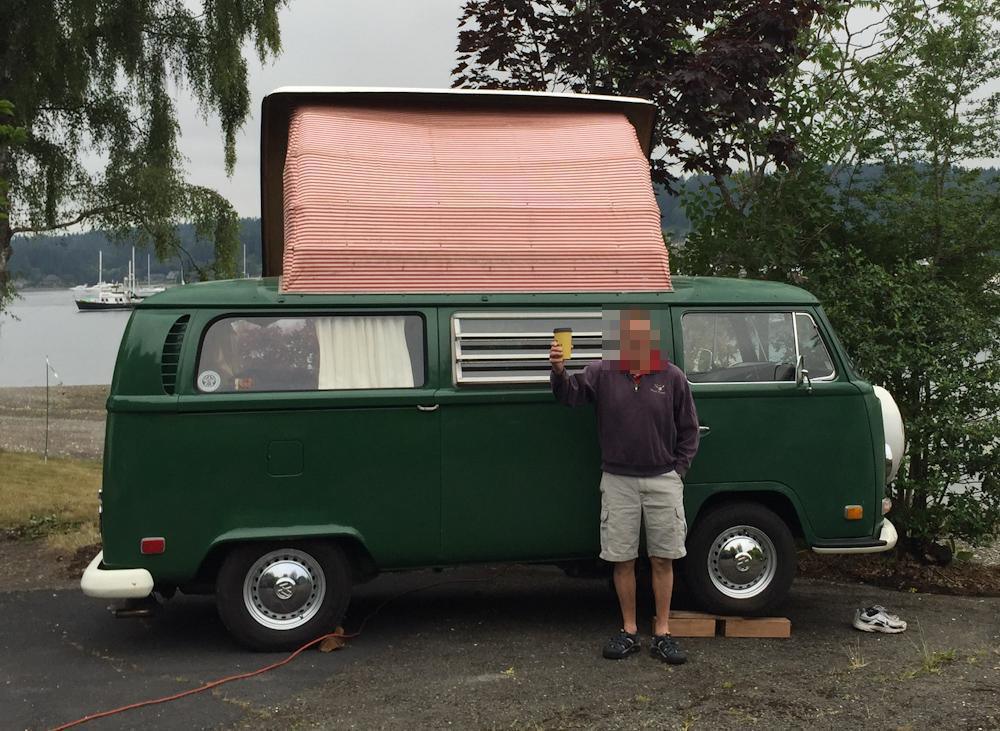 WA - Seattle: 1971 Dormobile Camper Bay Window Bus WA - Seattle: 1971 Dormobile Camper Bay Window Bus
