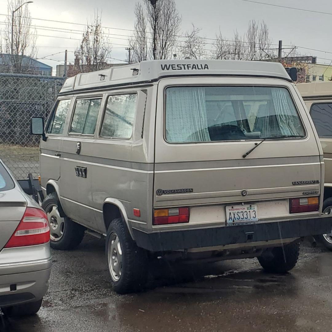 WA - Seattle: 1988 Vanagon Westfalia Syncro Camper WA - Seattle: 1988 Vanagon Westfalia Syncro Camper