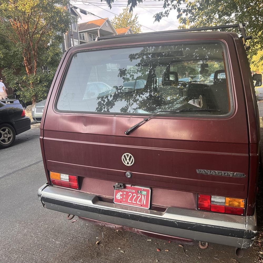 WA - Seattle: 1990 Vanagon Carat Tintop