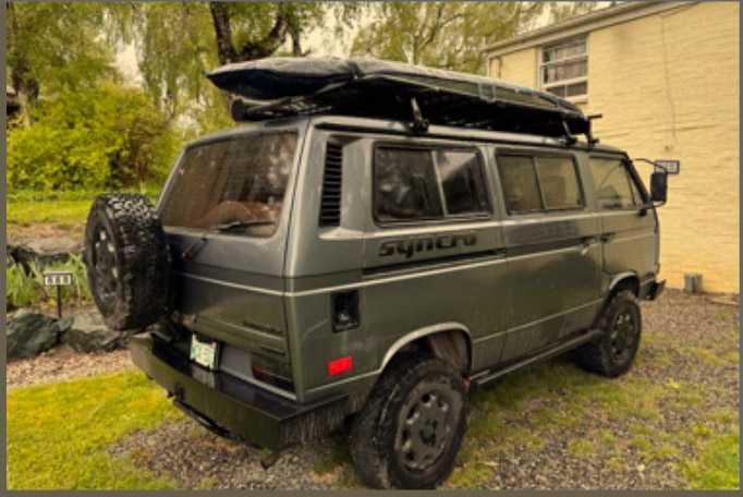 OR - Beaverton: 1987 Vanagon Syncro Tintop