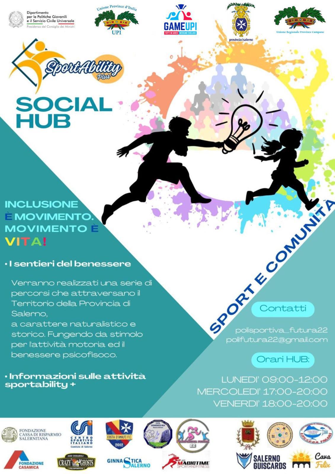 SportAbility Plus - Social Hub - Sport e Comunità